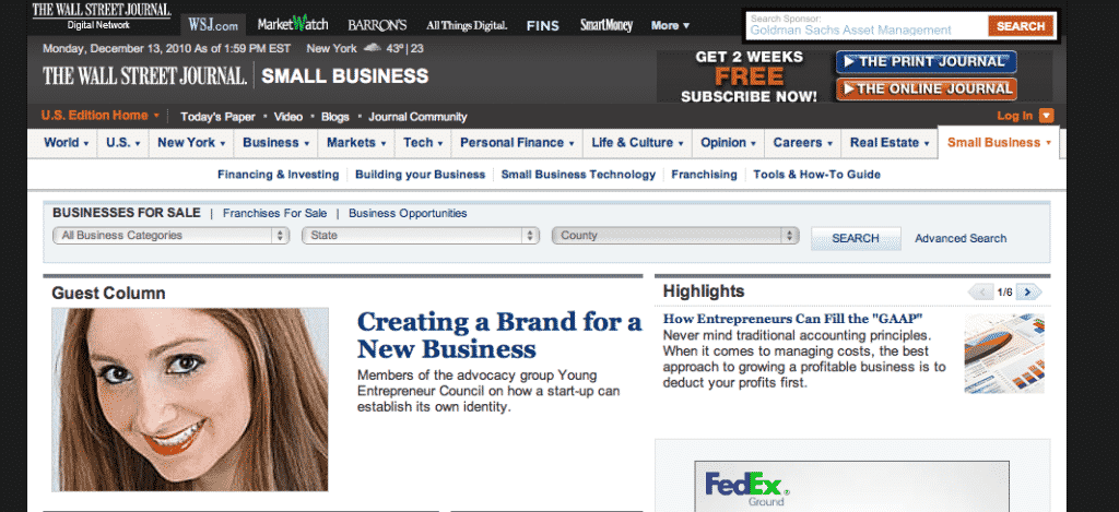 kris ruby wall street journal Create a new brand