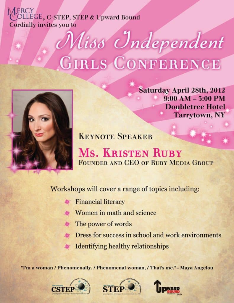 miss ind 2 Miss independant Girls conference