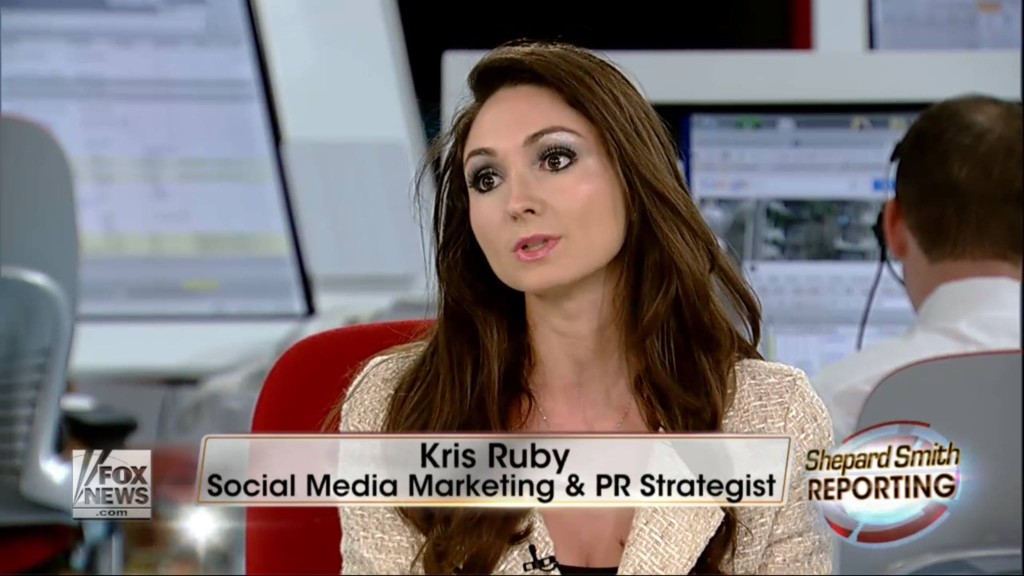 fox social media expert kris ruby Social Media Expert Kris Ruby on Fox News