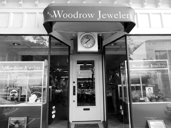 Woodrow jewelers store front