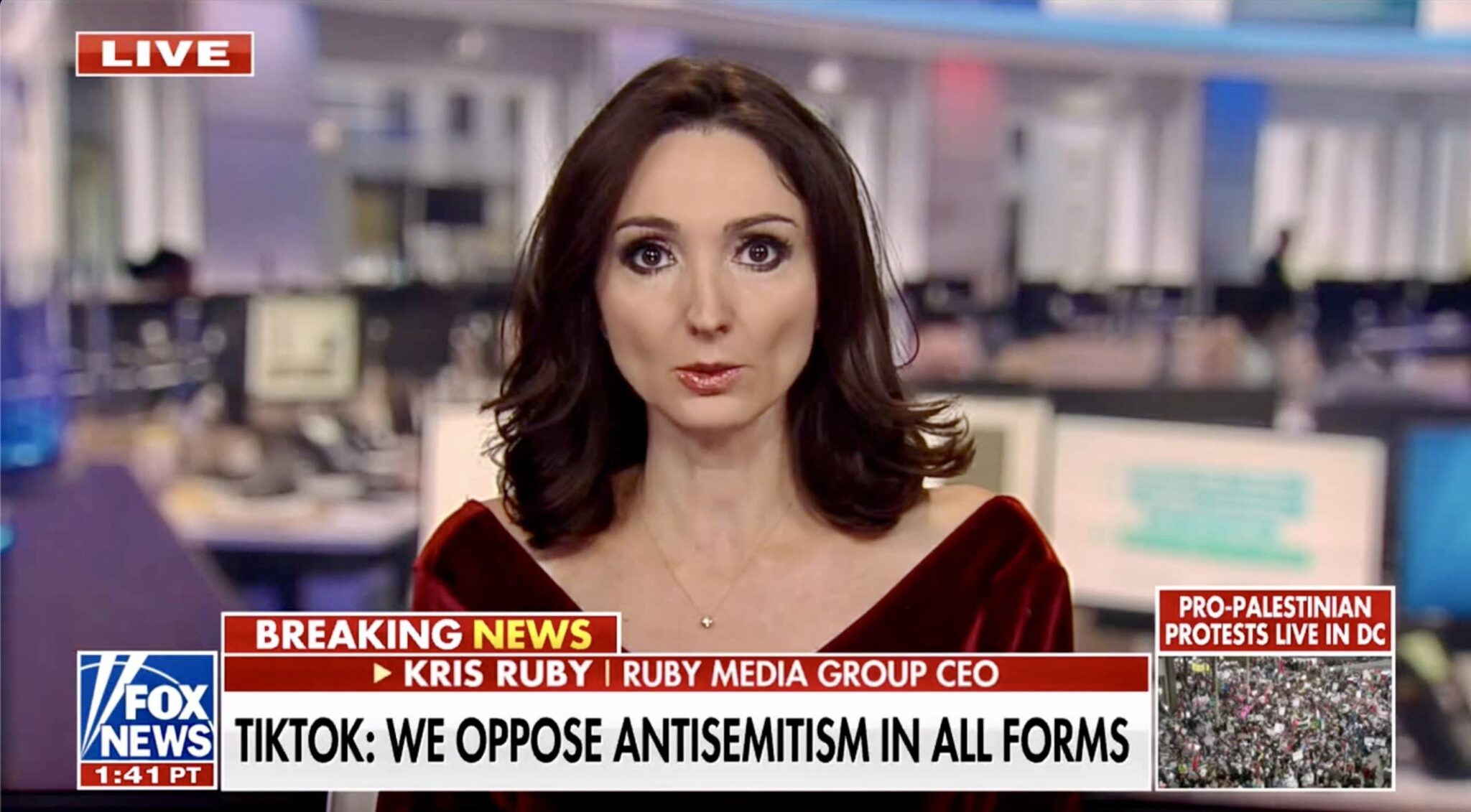 Social Media Warfare: Surviving the Israel-Hamas war on TikTok WATCH: Social media expert Kris Ruby joins 'FOX News Live' to discuss the rise of antisemitism on the social media platform TikTok and its impact on Jewish content creators.