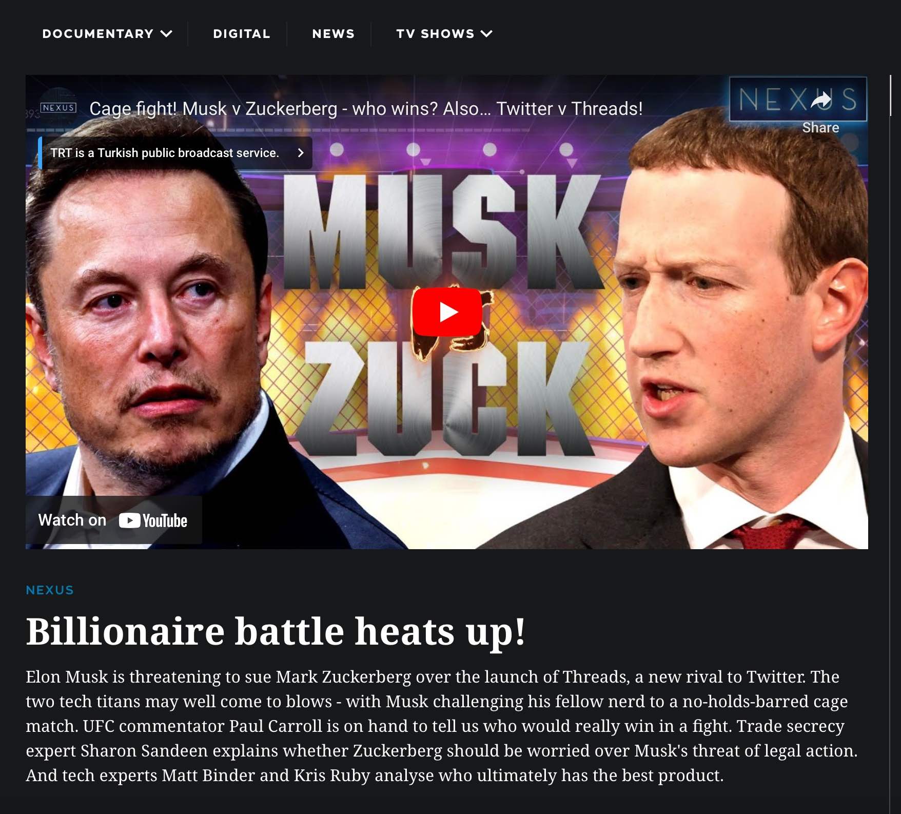 Musk vs. Zuckerberg Social Media Expert Kris Ruby